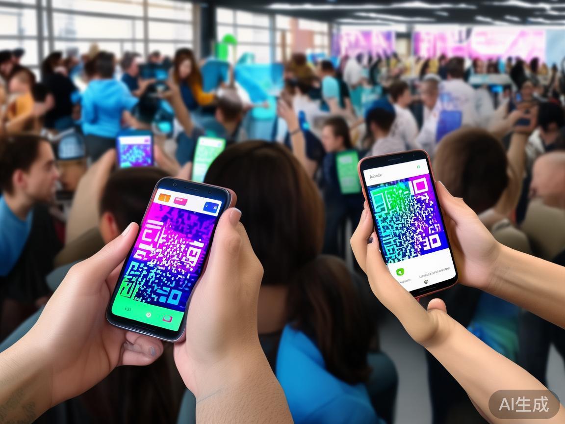 许多正规平台会在官方主页提供二维码供用户扫描直达下