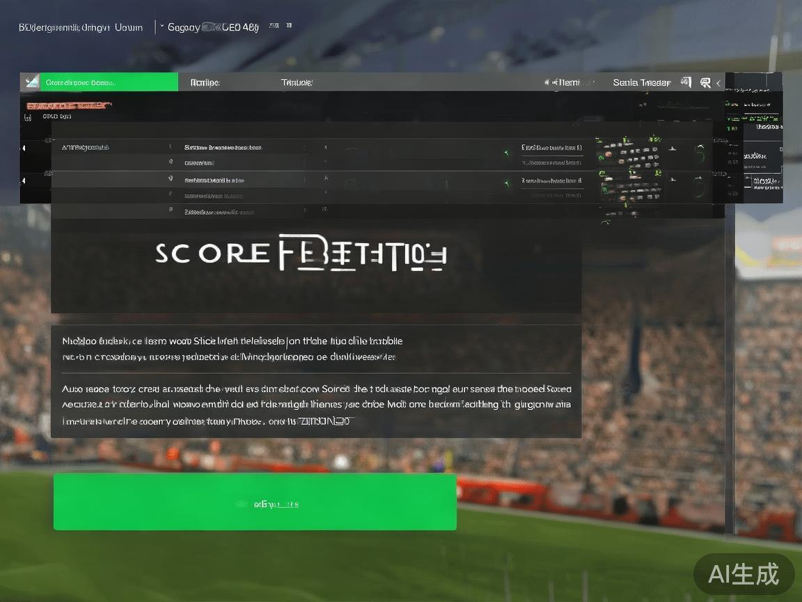 沙巴体育平台是否支持购买比分投注及详细操作指南介绍 在赛事列表中,点击你想投注的比赛,进入比赛详细页面